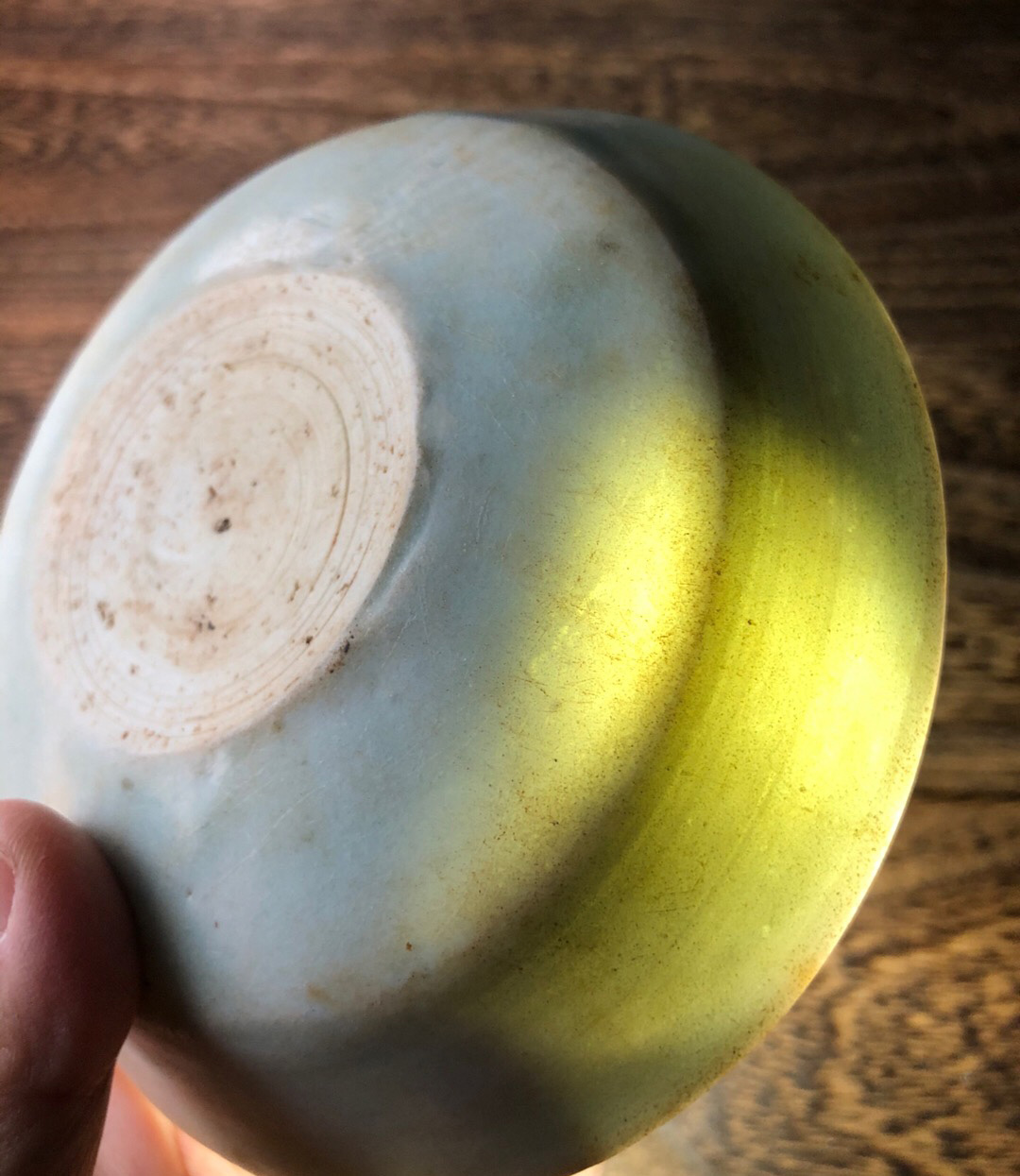 器物胎釉透光度